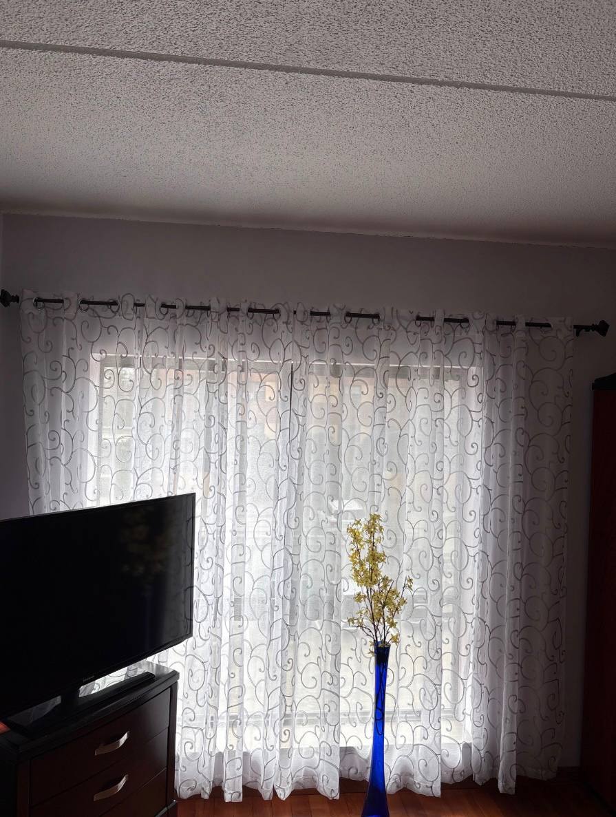 Curtain rod installation